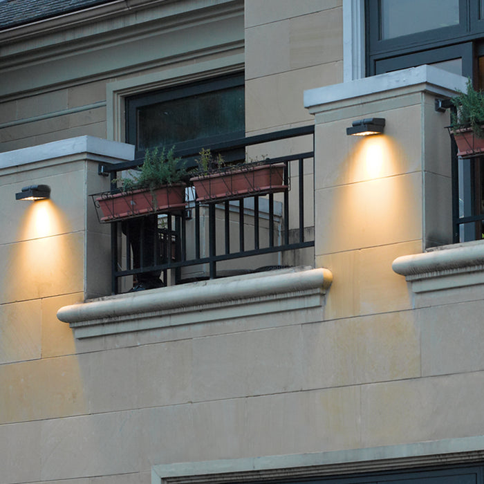 Eurofase 28288-022 LED Outdoor Wall Mount, Graphite Grey