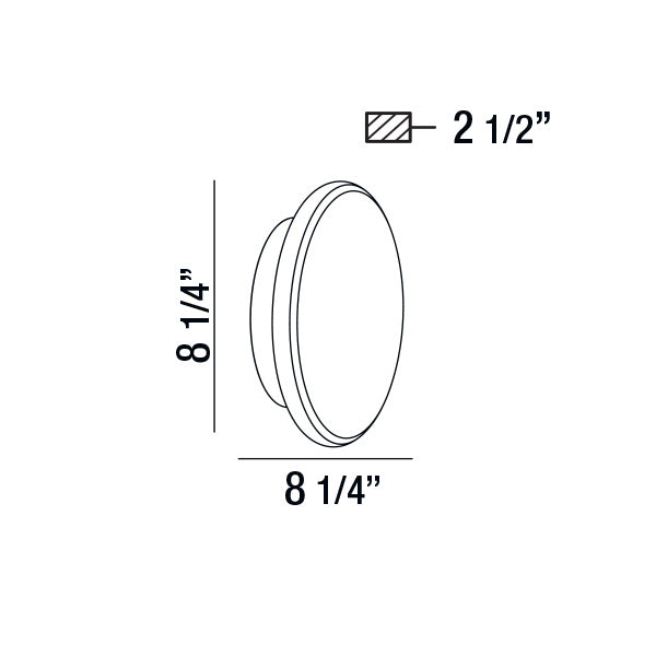 Eurofase 28289-029 LED Outdoor Wall Mount, Graphite Grey