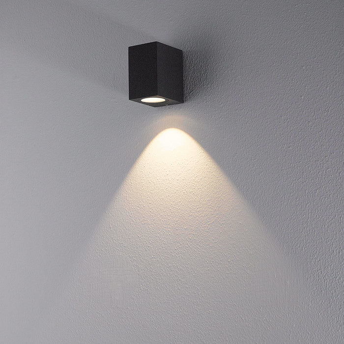 Eurofase 28291-022 LED Outdoor Wall Mount, Graphite Grey