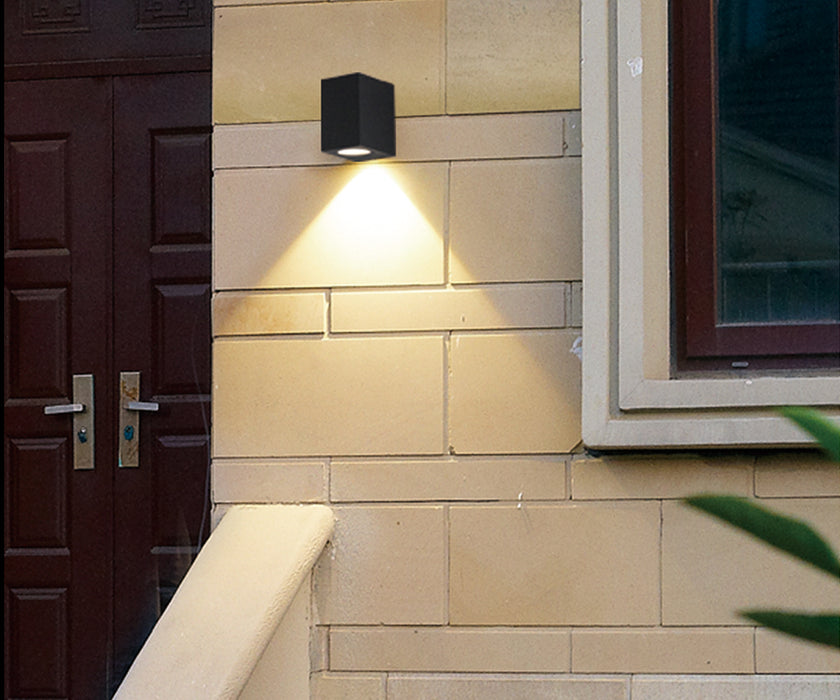 Eurofase 28291-022 LED Outdoor Wall Mount, Graphite Grey