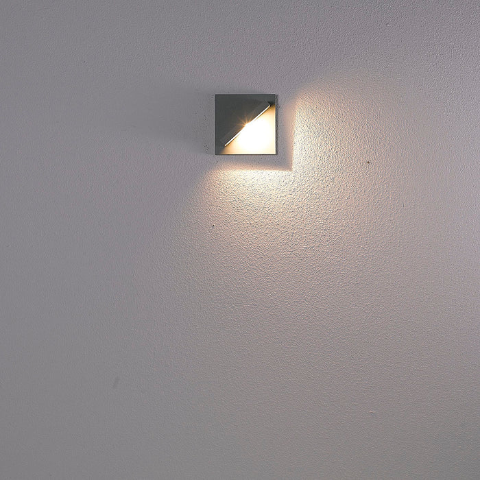 Eurofase 28294-023 LED Outdoor Inwall, Graphite Grey