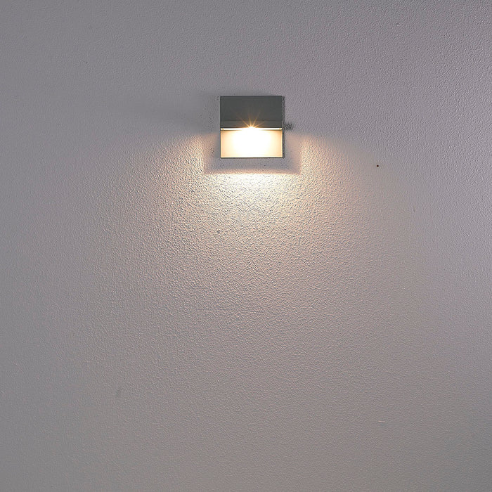 Eurofase 28294-023 LED Outdoor Inwall, Graphite Grey