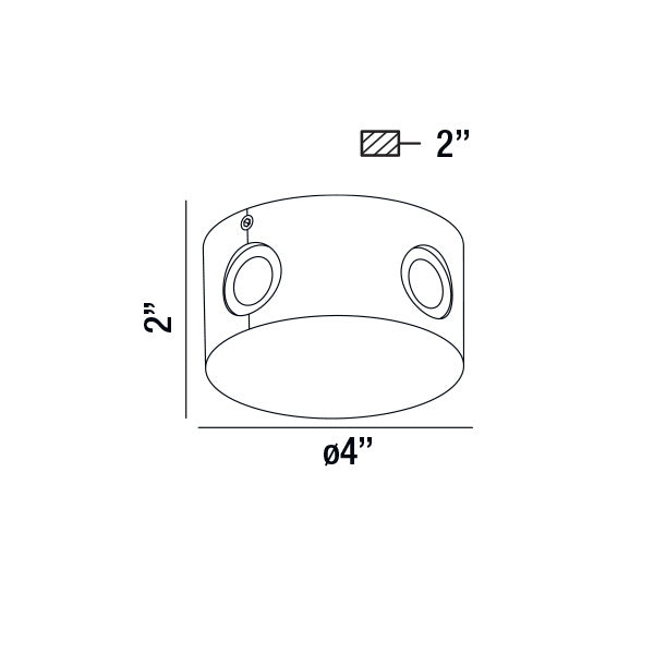 Eurofase 28296-010 LED Outdoor Wall Mount, Marine Grey