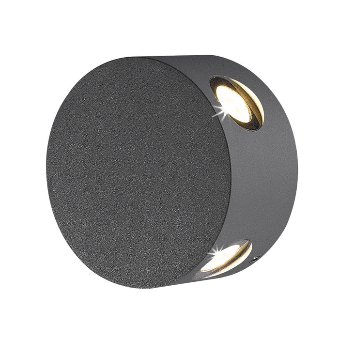 Eurofase 28296-027 LED Outdoor Wall Mount, Graphite Grey