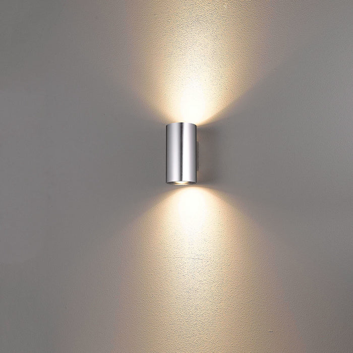 Eurofase 28301-011 LED Outdoor Wall Mount, Silver