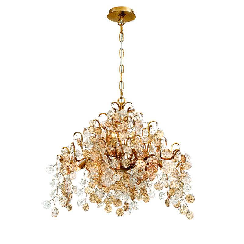 Eurofase 29060-016 11 Light Chandelier, Gold