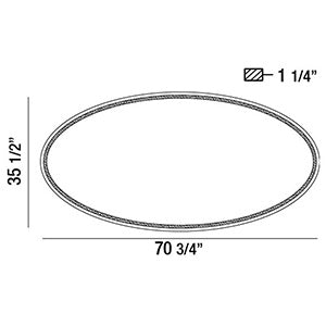 Eurofase 29106-011 LED Mirror, Mirror