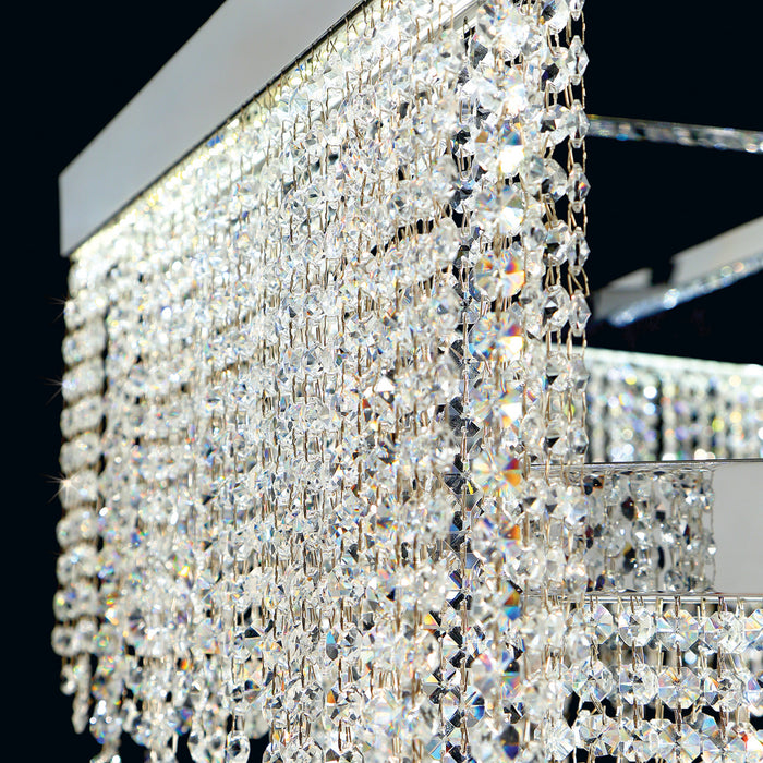Eurofase 30005-013 LED Chandelier, Chrome