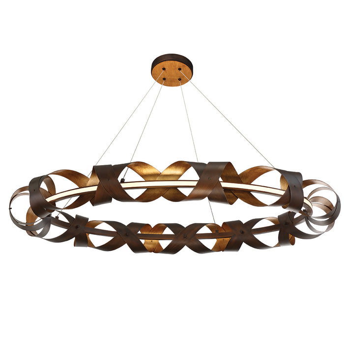 Eurofase 30079-014 LED Chandelier, Bronze-Gold