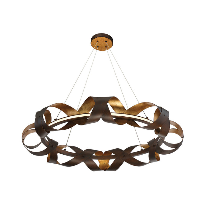 Eurofase 30080-010 LED Chandelier, Bronze-Gold