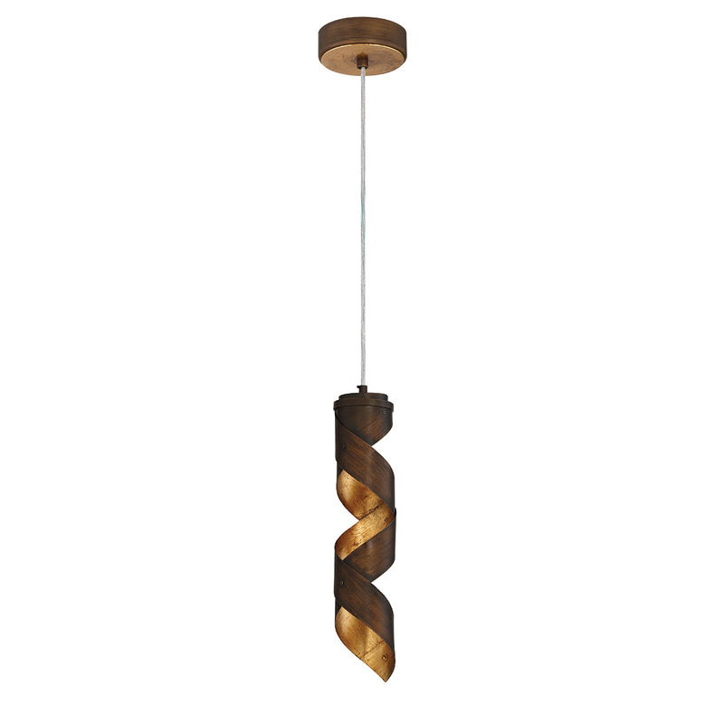Eurofase 30084-018 LED Pendant, Bronze-Gold