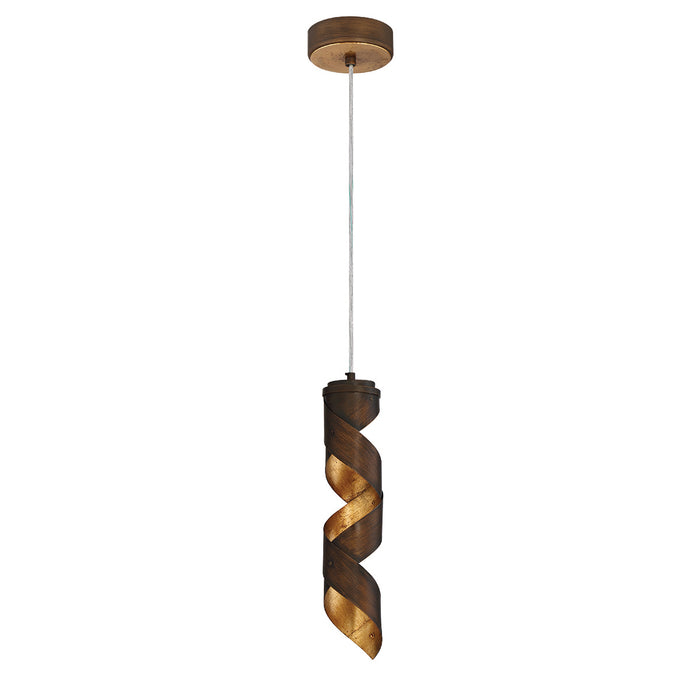 Eurofase 30084-018 LED Pendant, Bronze-Gold