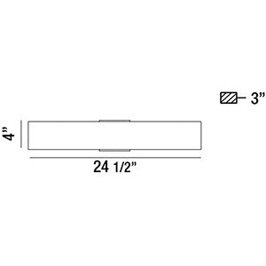 Eurofase 30144-019 LED Wall Sconce, Aluminum