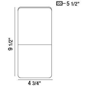Eurofase 30146-013 LED Wall Sconce, Aluminum