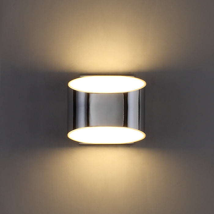 Eurofase 30148-017 LED Wall Sconce, Chrome