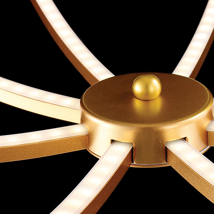 Eurofase 30035-010 LED Pendant, Gold