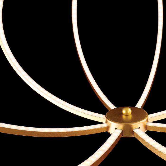 Eurofase 30035-010 LED Pendant, Gold