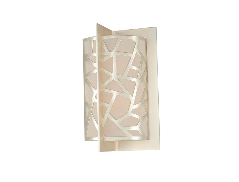 Kalco 303521RS Two Light Wall Sconce, Rose Silver