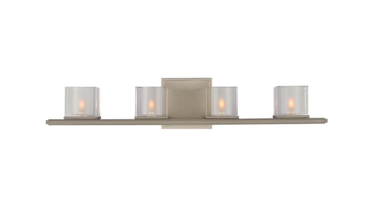 Kalco 306434SN LED Bath, Satin Nickel