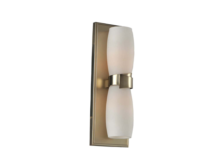 Kalco 311822SG LED Wall Sconce, Satin Gold