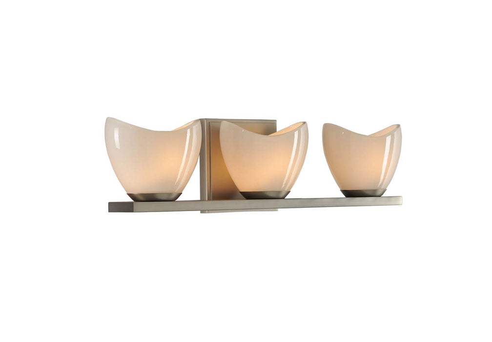 Kalco 313033SN LED Bath, Satin Nickel