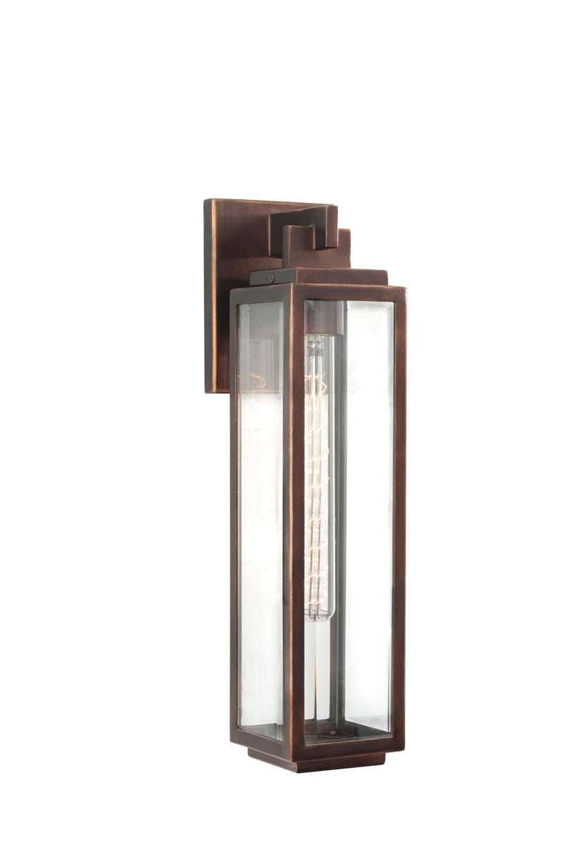 Kalco 403822CP One Light Wall Bracket, Copper Patina