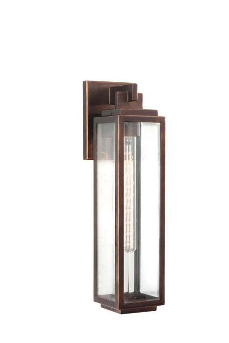 Kalco 403822CP One Light Wall Bracket, Copper Patina
