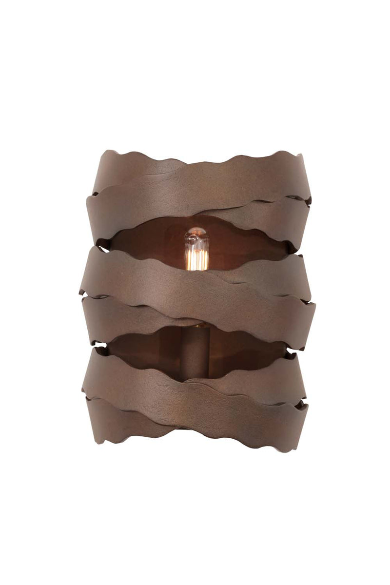 Kalco 502621BS One Light Wall Sconce, Brownstone