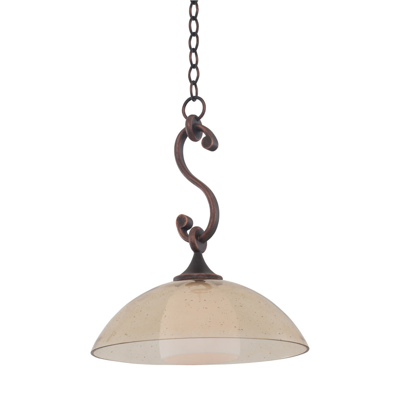 Kalco 6495AC One Light Pendant, Antique Copper