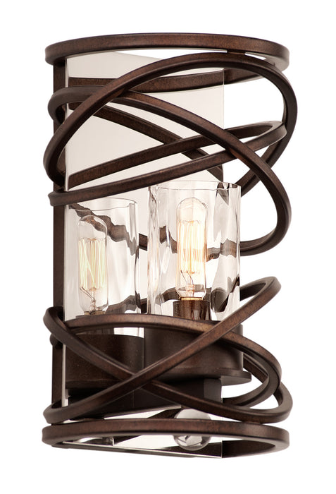 Kalco 6601EZ One Light Wall Sconce, Etruscan Bronze