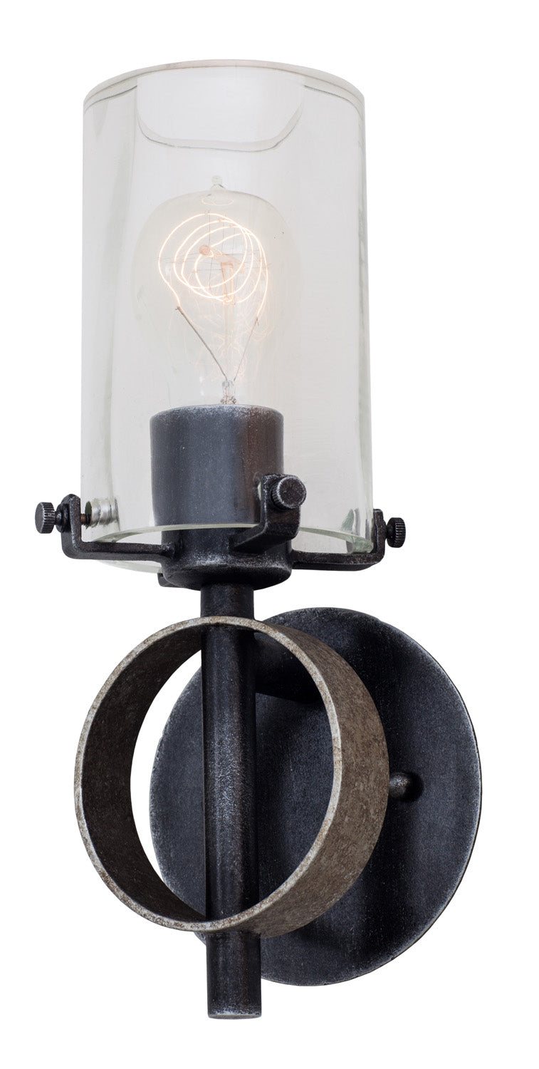 Kalco 7091VI One Light Wall Sconce, Vintage Iron