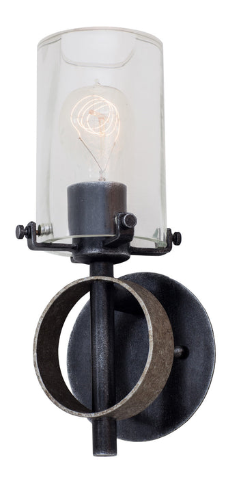 Kalco 7091VI One Light Wall Sconce, Vintage Iron