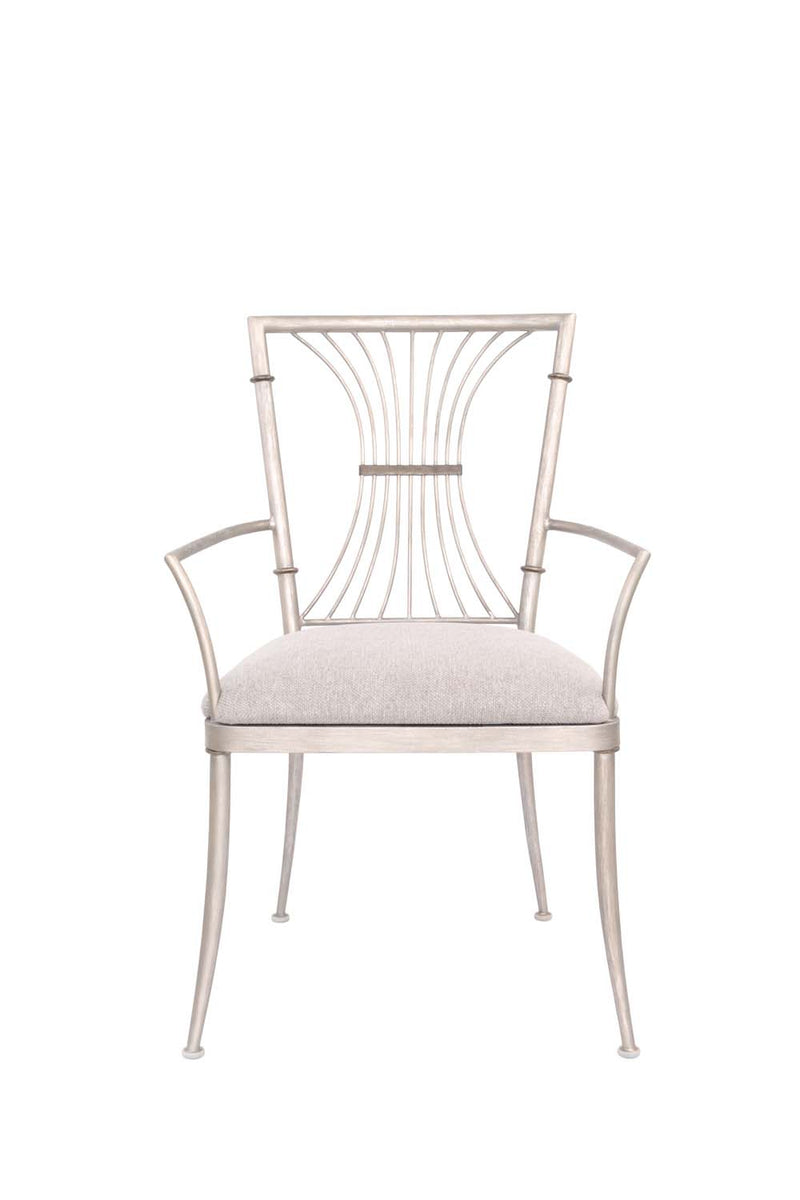 Kalco 800101PS Dining Chair, Pearl Silver