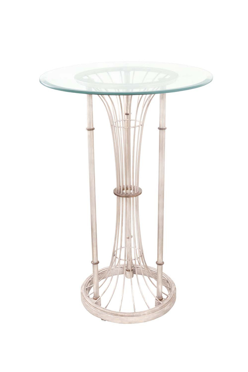 Kalco 800103PS Pub Table, Pearl Silver