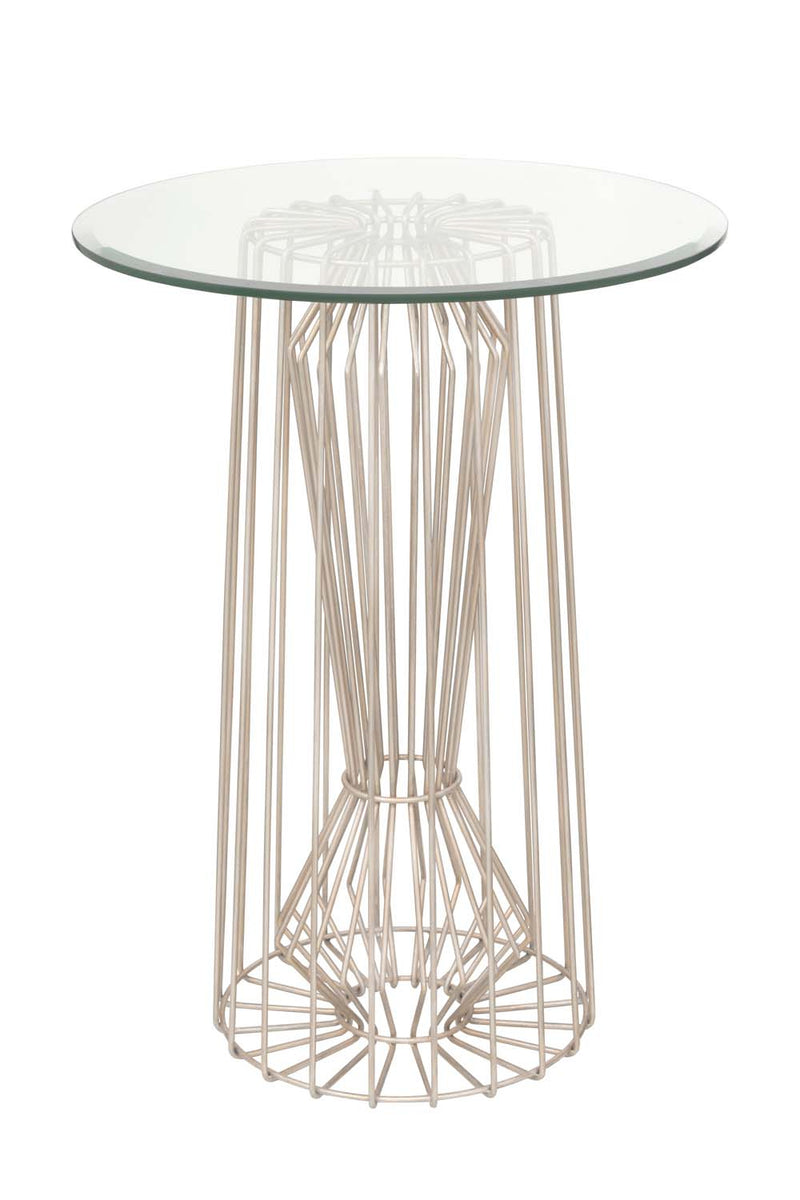 Kalco 800503PS Pub Table, Pearl Silver
