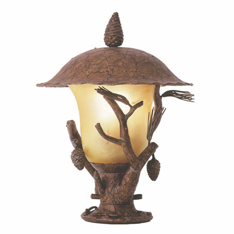 Kalco 9178PD Outdoor Pier Mount Base, Ponderosa