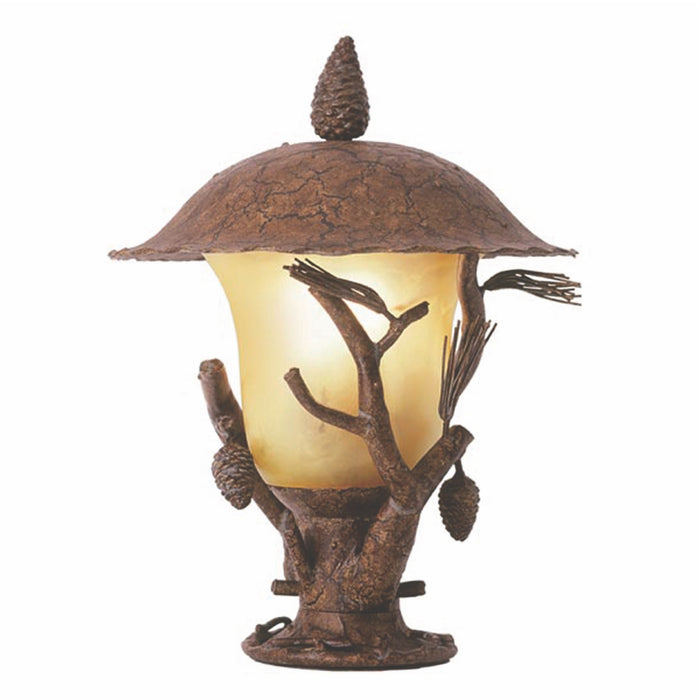 Kalco 9178PD Outdoor Pier Mount Base, Ponderosa