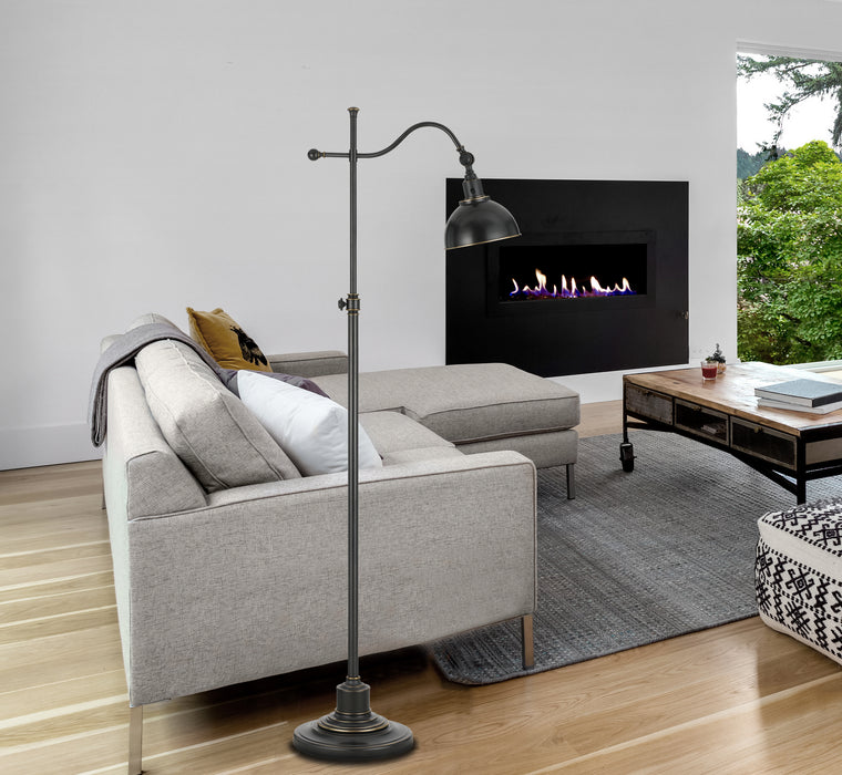 Cal Lighting BO-2588FL-ORB One Light Floor Lamp, Oil Rubbed Bronze