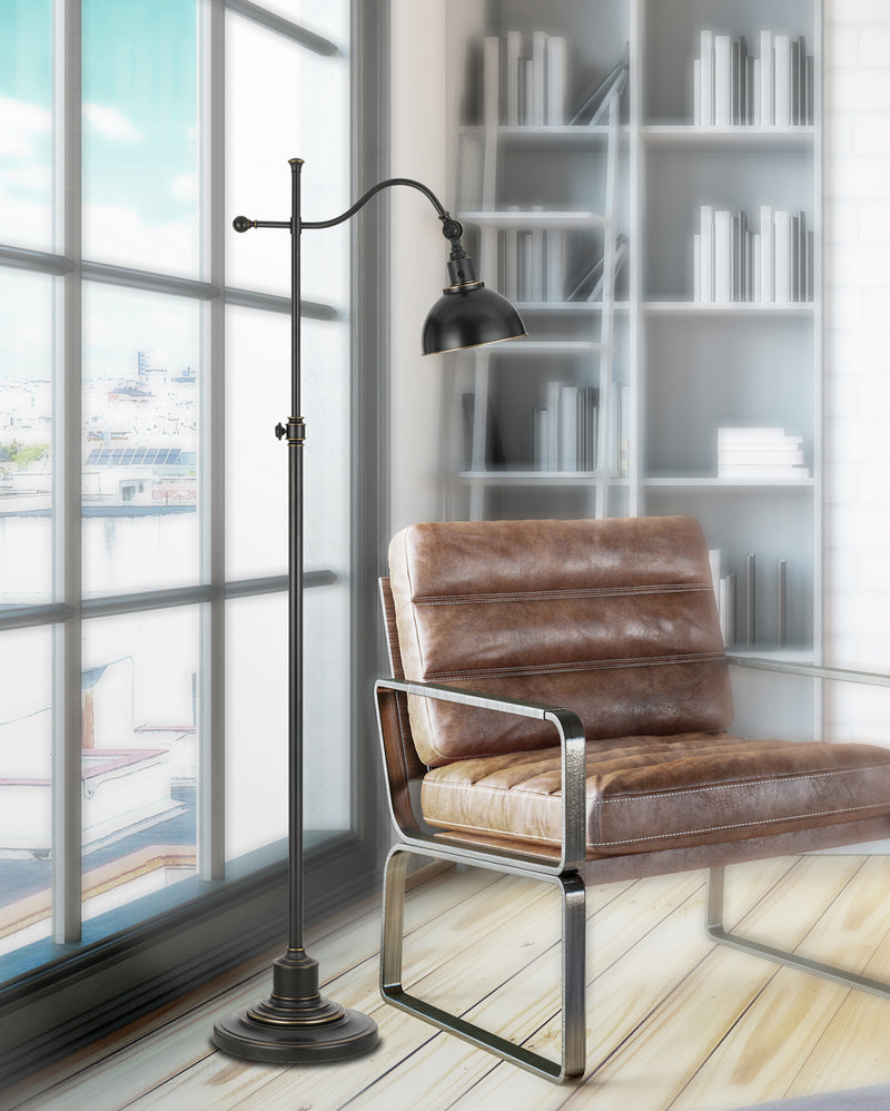 Cal Lighting BO-2588FL-ORB One Light Floor Lamp, Oil Rubbed Bronze