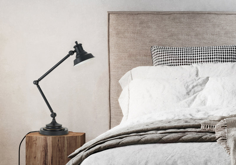 Cal Lighting BO-2666DK LED Desk Lamp, Dark Bronze