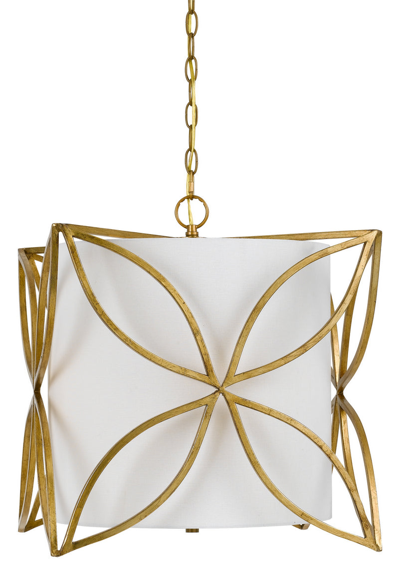 Cal Lighting FX-3602-3 Three Light Chandelier, French Gold