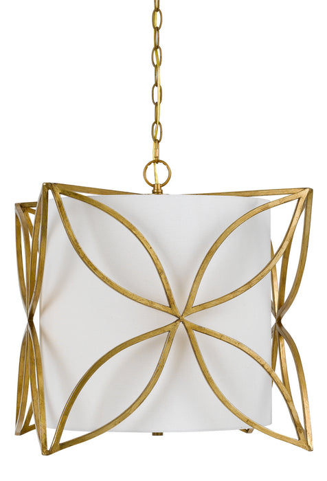 Cal Lighting FX-3602-3 Three Light Chandelier, French Gold