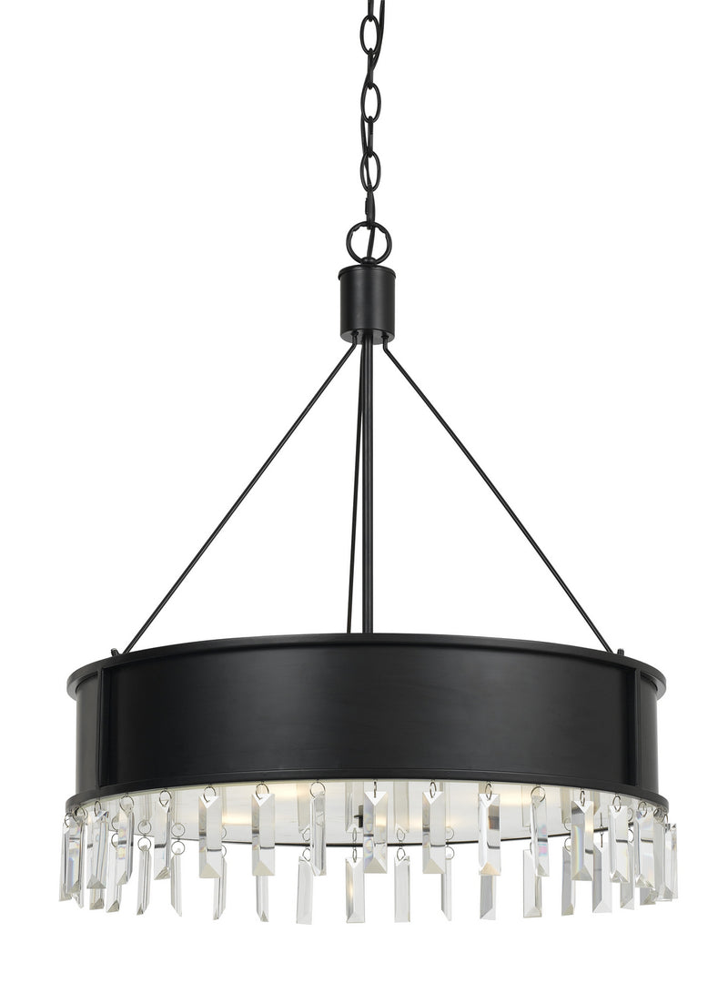 Cal Lighting FX-3611-4 Four Light Chandelier, Iron