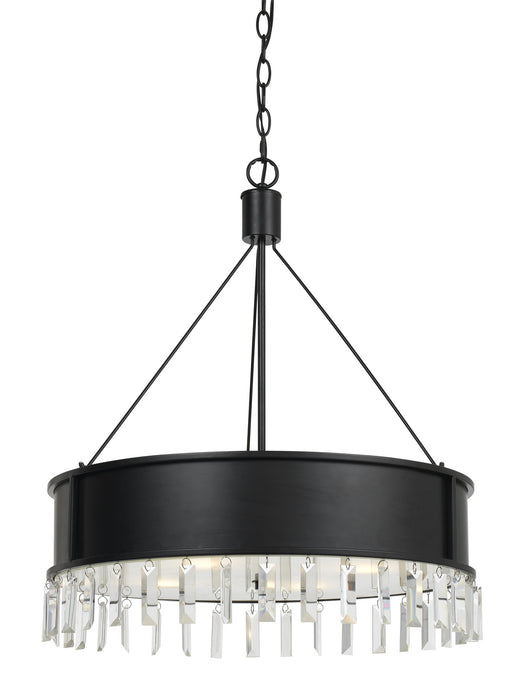 Cal Lighting FX-3611-4 Four Light Chandelier, Iron