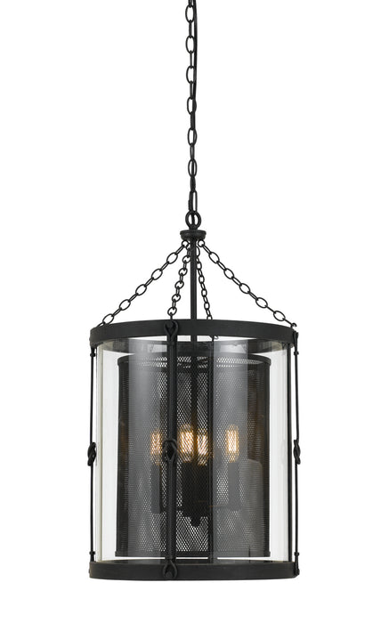 Cal Lighting FX-3617-4 Four Light Chandelier, Blacksmith