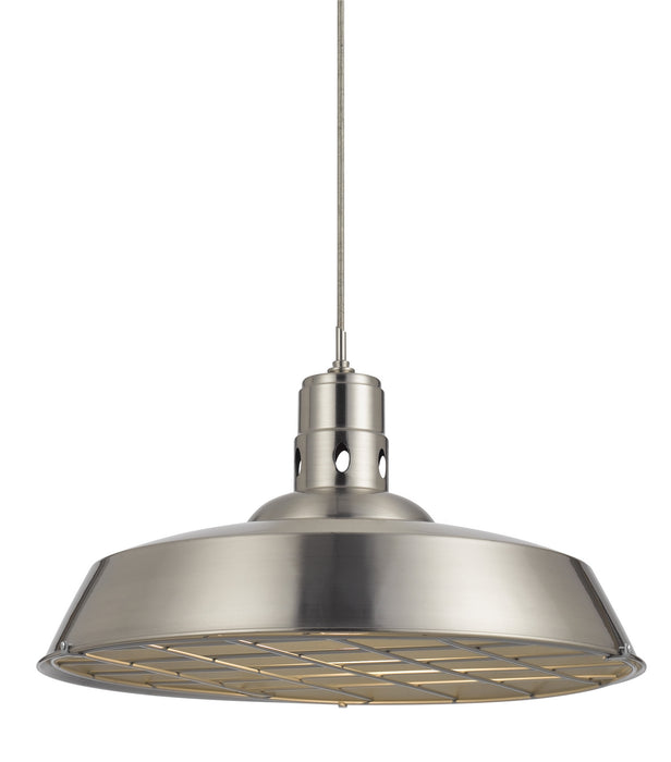Cal Lighting UP-1112-6-BS One Light Pendant, Rust