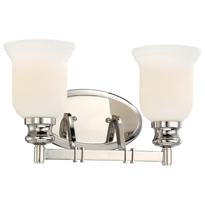 Minka-Lavery 3292-613 Two Light Bath, Polished Nickel