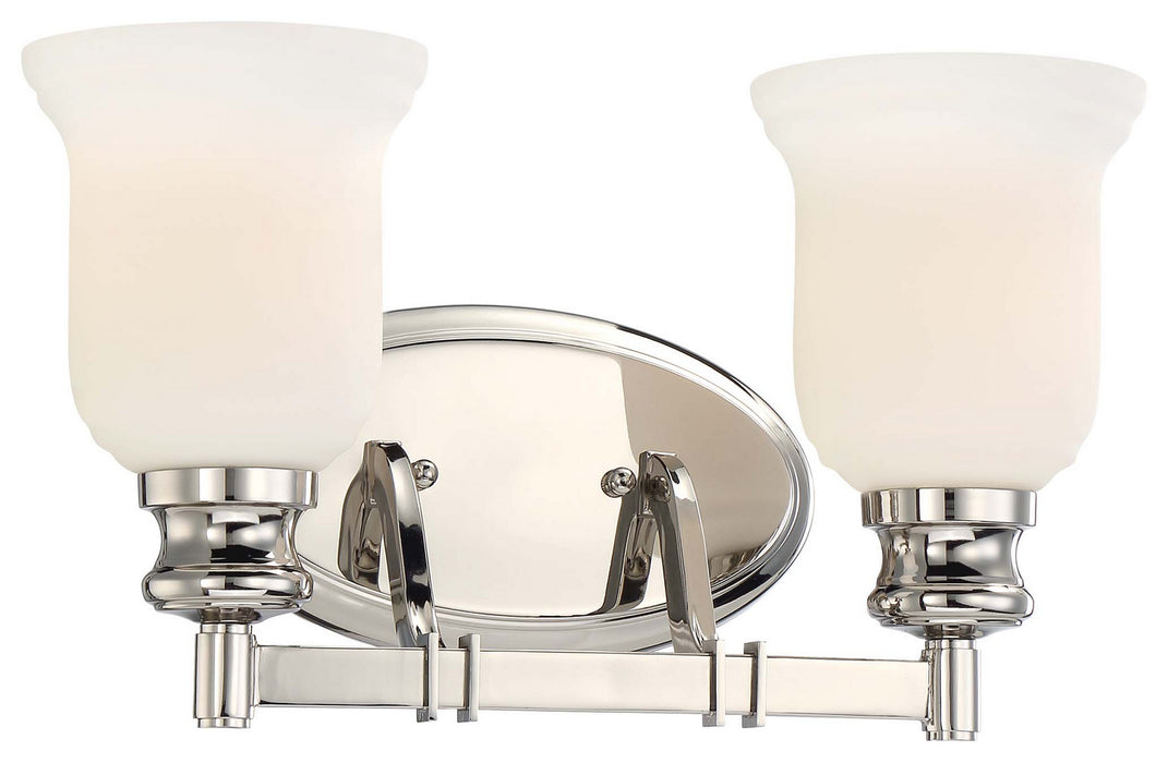 Minka-Lavery 3292-613 Two Light Bath, Polished Nickel