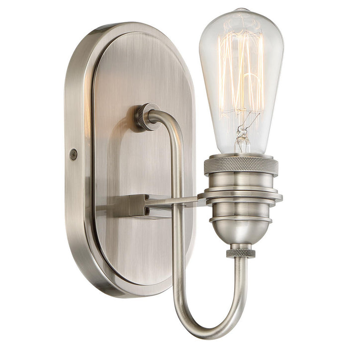 Minka-Lavery 3451-84B One Light Bath, Plated Pewter