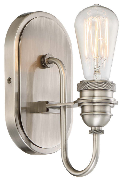 Minka-Lavery 3451-84B One Light Bath, Plated Pewter